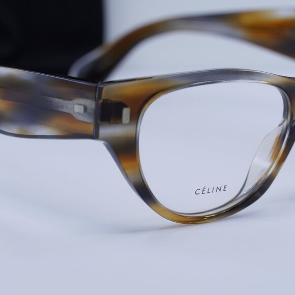 Celine CL50012I 055 Cat Eye Eyeglasses 50mm - Havana main image 4